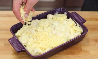 Картофельная запеканка с курицей